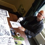Gary Erskine en dédicace au Paris Manga & Sci-Fi Show
