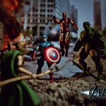 MARVEL met en scène les figurines AVENGERS THE MOVIE d'Hasbro