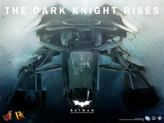 BAT the dark knight rises hot toys batwing