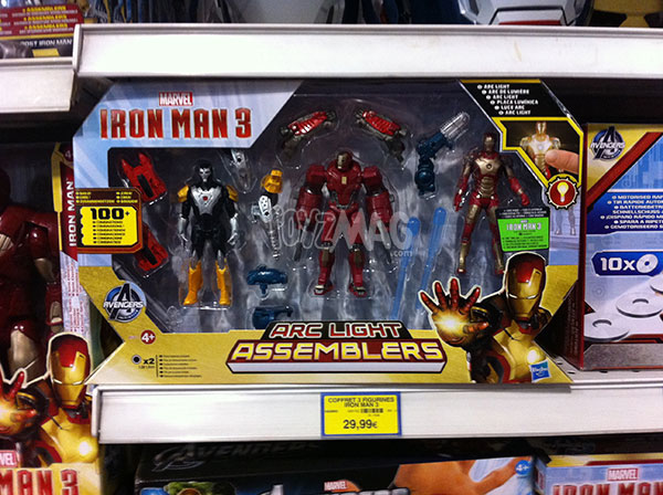 figurine iron man 3 assembler