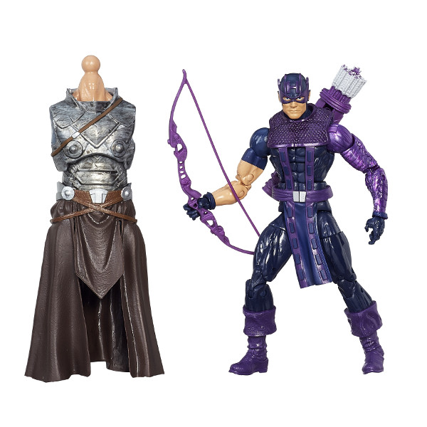 Figurines 46 à 50 : Capt Marvel  Emma Frost  Vision  Bullseye  Oeil de