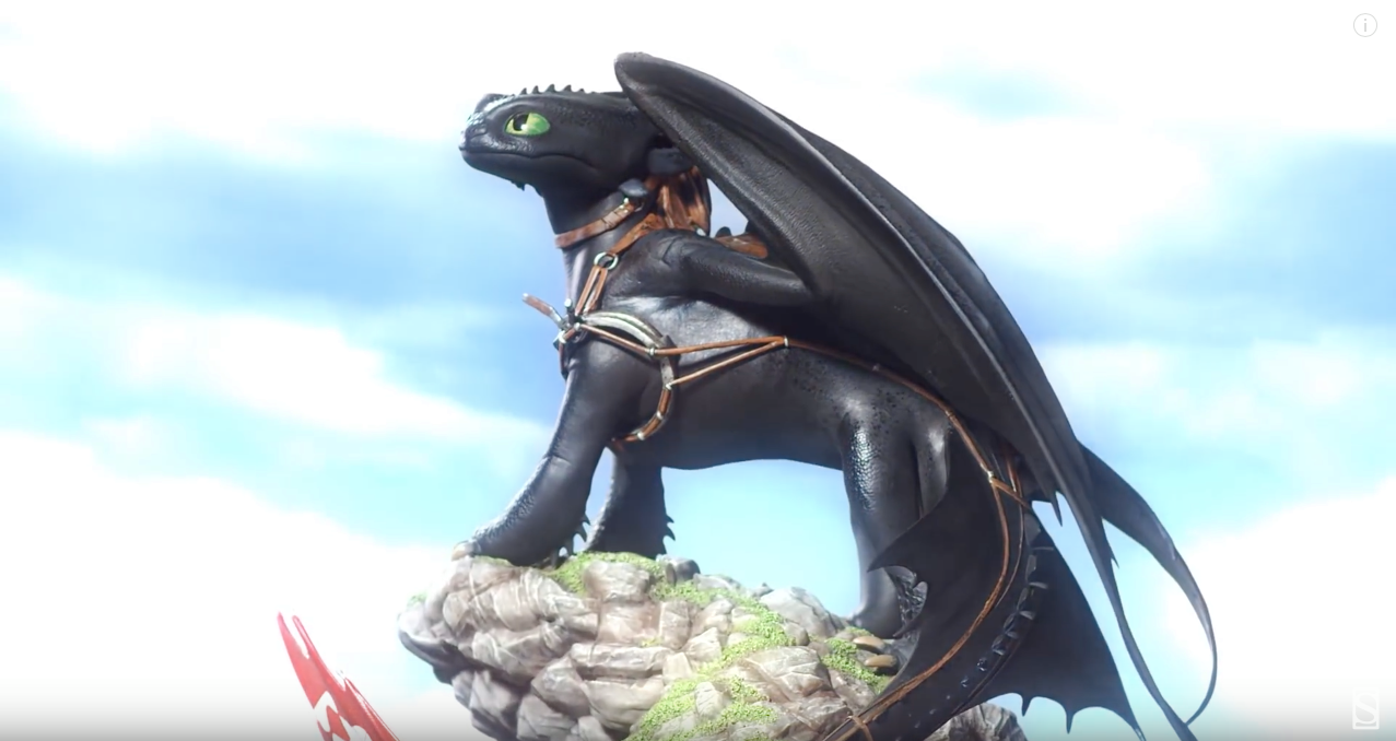 krokmou dragon par sideshow
